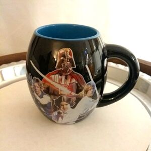 Star Wars Darth Vader Coffee Mug, black & blue 18oz great gift
